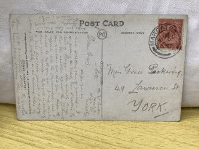 Cliftonville, Palm Bay & Bathing Place, Kent, Posted 1918 Photochrom Co. Ltd postcard. Our  No R193 £2.25