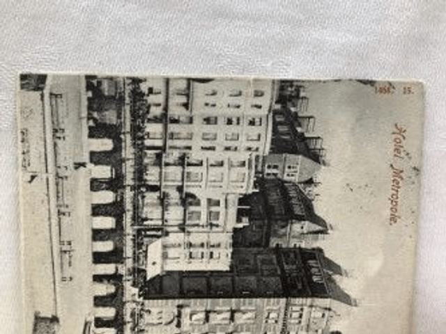 Brighton, Hotel Metropole, Sussex Posted 1905 Hartmann Postcard. Our Ref no R75 £2.50