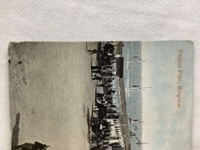 Brighton, Palace Pier, Sussex, Posted  W Postcard. Our Ref No. R149 £2.00