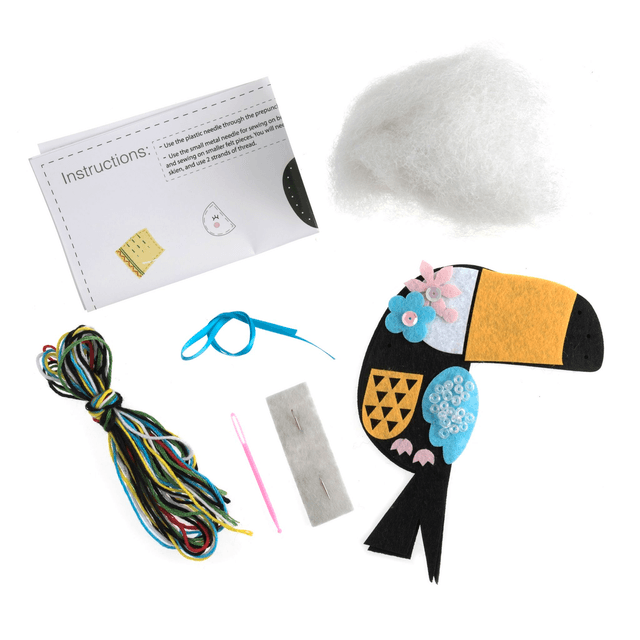 Toucan Felt Decoration Kit
