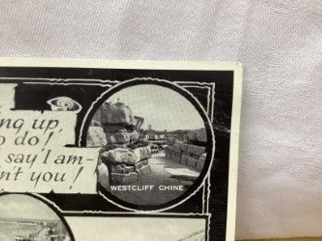 Ramsgate, No Food To Cook No Washing Up, Multiview Posted 1956 Valentines postcard. Our Ref no. R179 £2.25