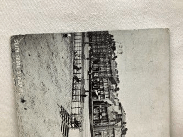 South Shore, Blackpool, Lancashire, Posted 1920's The Advance Series Postcard. Our Ref No R465 £2.25