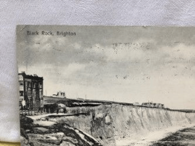 Black Rock, Brighton, Sussex, Posted 1915 Thos. Domby Postcard Our Ref. no. R72 £2.50