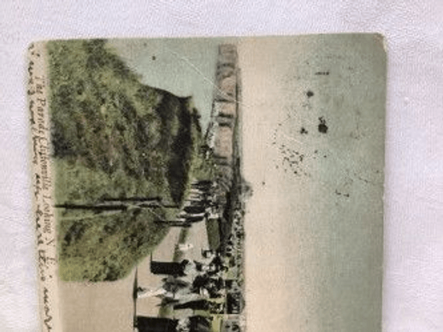 The Parade, Cliftonville, Looking North East, Posted 1906 J Welch & Sons Ltd postcard. Our Ref no. R196 £2.50