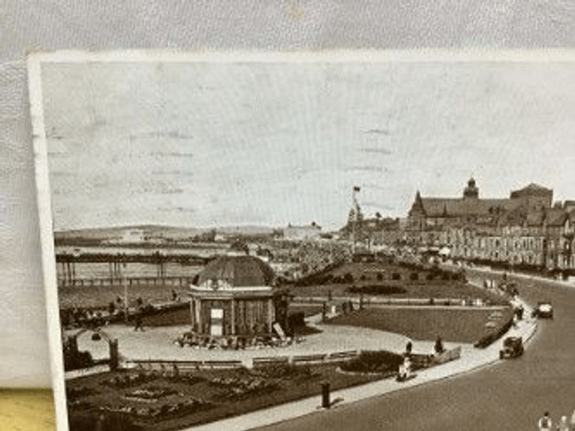 The Promenade, Morecambe, W.E., Lancashire, Posted 1937 Allen & Sons Vintage Postcard. No. R377 £3.00