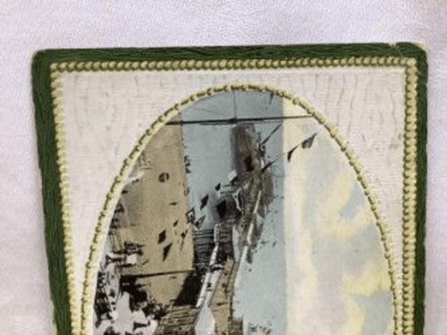 West Pier, Brighton, Sussex, Posted 1915 Valentine's Series Postcard. Our Ref No. R297 £2.35