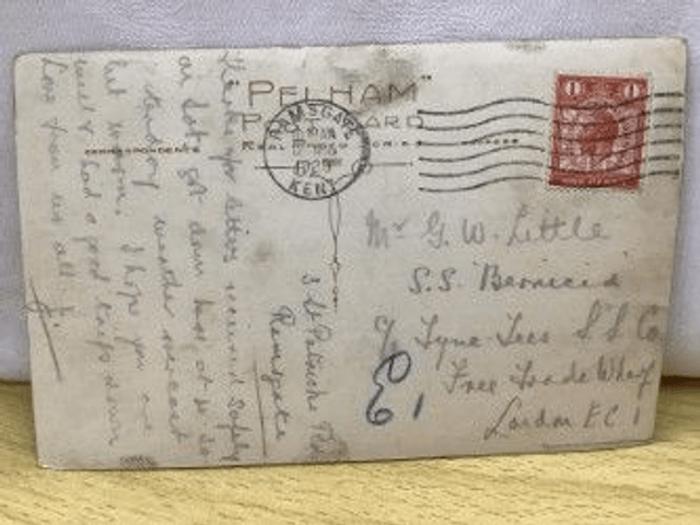 Ramsgate, Waterfall, Madeira Walk, Kent, Posted 1929 Pelham Postcard, Our Ref:. R2