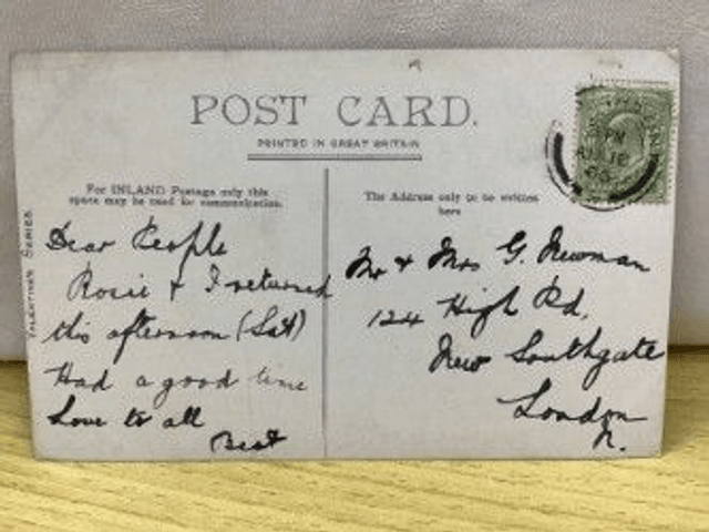 Brighton, Regency Square, Sussex, Posted 1906 Valentine's Series Postcard Our Ref No. R7