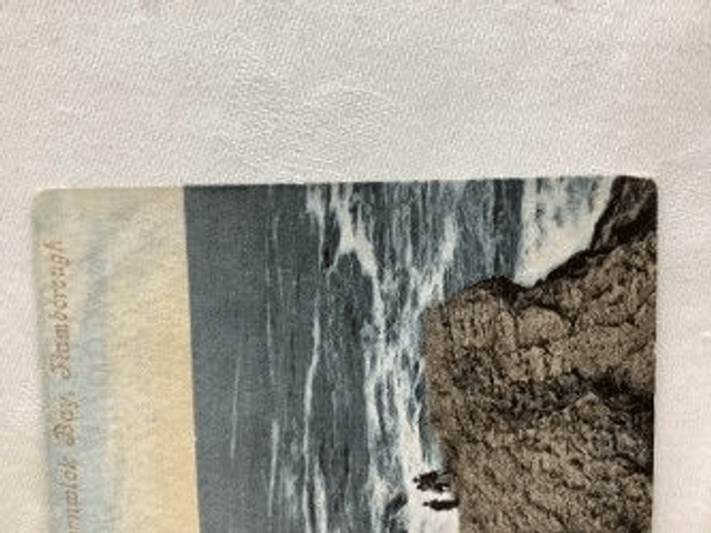 Thornwick Bay, Flamborough, Yorkshire, Posted Valentine's Series Postcard. Our Ref  No. R250 £2.50