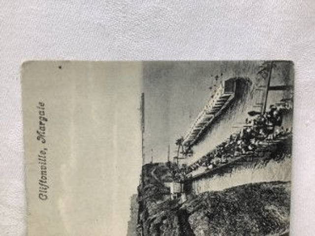 Margate, Cliftonville, Kent, vintage unbranded postcard.. Our Ref no. R194 £2.50