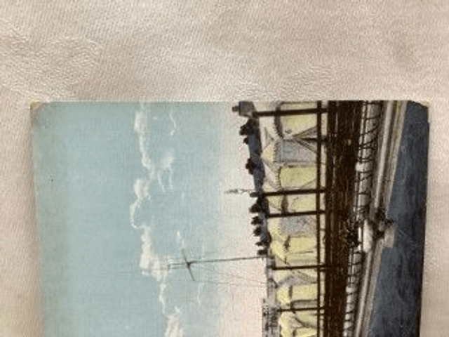 St. Annes-on-Sea, Roman Baths, Lancashire, vintage unbranded postcard. Our Ref No. R480 £2.25