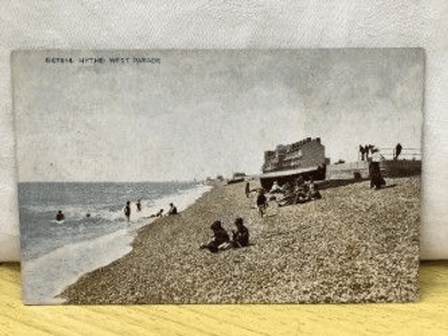 Hythe: West Parade, Kent, The Photochrom Co. Ltd. Postcard. Our Ref No. R364 £2.85