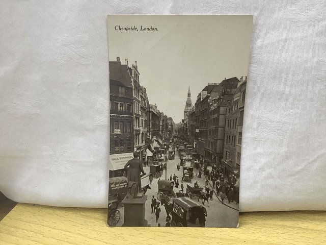 Cheapside ,London National Series Vintage Postcard  M &amp; L Ltd. Our Ref Number A99 £2.85