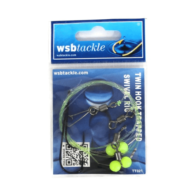 WSB TWIN HOOK TRAP SWIVEL RIG