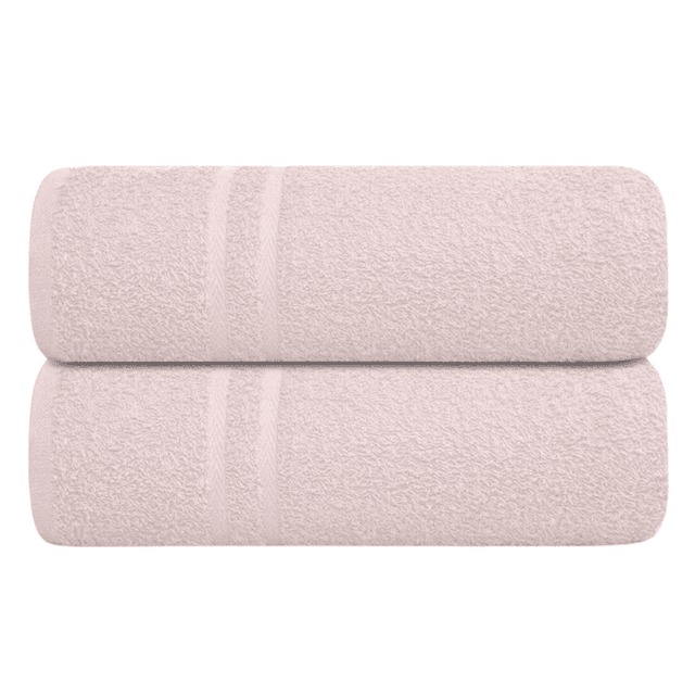 Luxury Soft Cotton Chevron Hand Towel Blush Pink Size. 50cm x 80cm