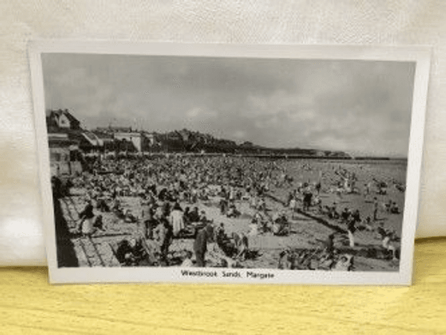 Margate, Westbrook Sands, Kent,  A. H &amp; S. Paragon Series Postcard. Our Ref No. R200 £2.50