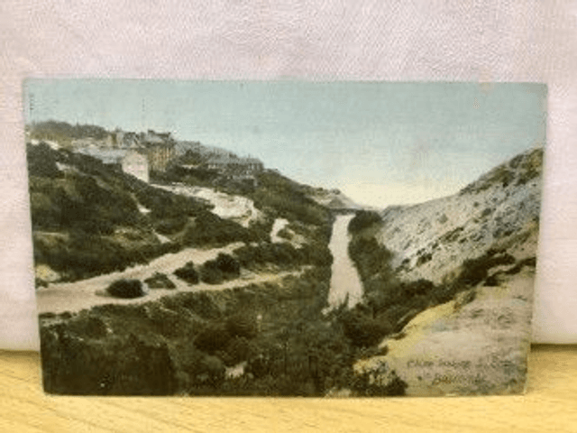 Boscombe, Chine looking South East, Dorset, Posted 1908 The Wrench Series. Our Ref No. R357 £3.00