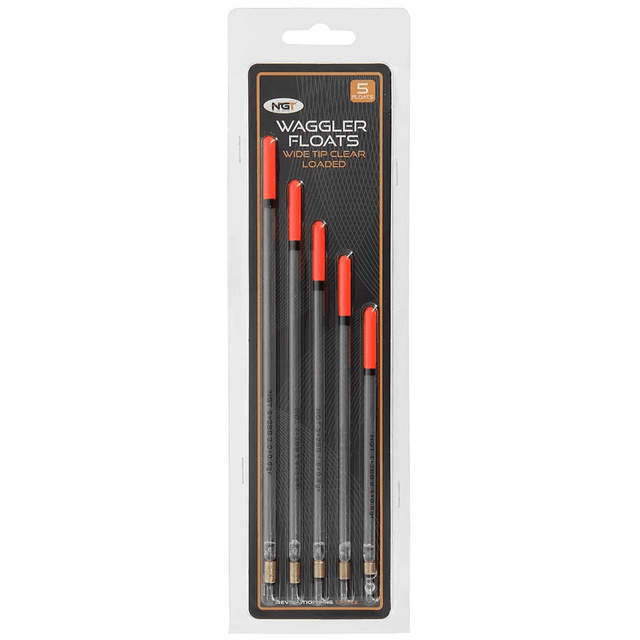 NGT 5 Pack Loaded Waggler Floats - £1.50 a pack