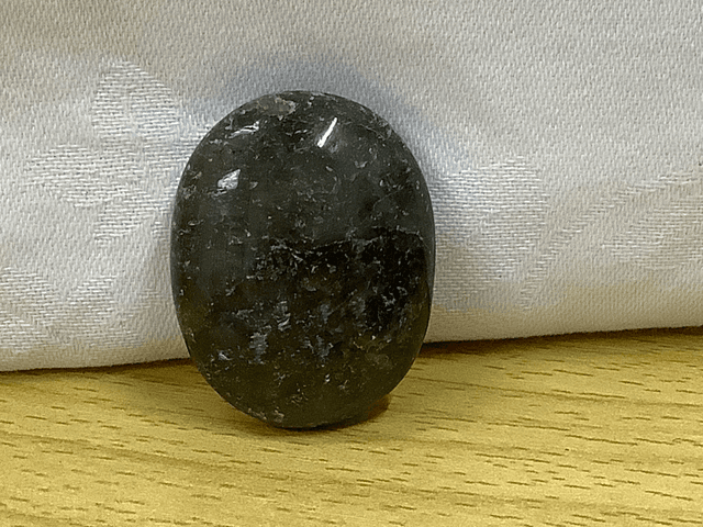 Mystical Labradorite Palm Worry Stone: Find Serenity and Unleash Inner Magic