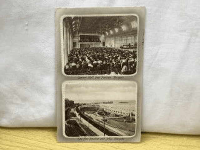 Margate, Concert Hall, The Fort Pavilion &amp; Jetty, Posted 1912 Valentine&#039;s Series. no. Our Ref No. R87 £3.50