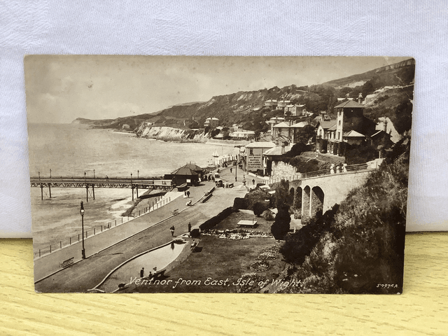 Ventnor from East, Isle of Wight, Posted 1925 F. Frith &amp; Co. Ltd Postcard. Our Ref No. R805 £2.50