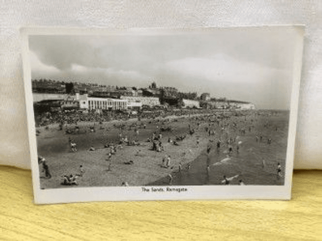 Ramsgate, The Sands, Kent, A.H. &amp; S. &quot;Paragon&quot; Series Vintage Postcard Our Ref no. Q993