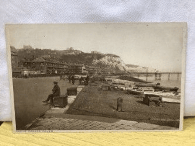 Dover, Marine Parade, Kent, Posted 1921, unbranded postcard. Our Ref No. R339 £2.25
