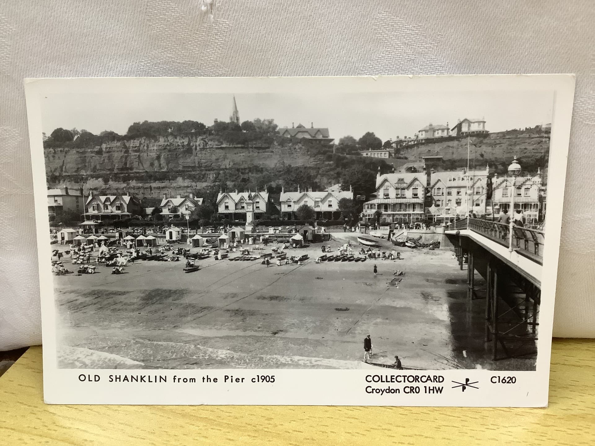 Old Shanklin from the pier c1905, Isle of Wight, Collectorcard Croydon postcard. No. R619 £2.00