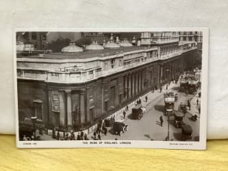 The Bank of England London Rotary Photographic Series Vintage Postcard 10508-30 Our Ref A143 £2.50
