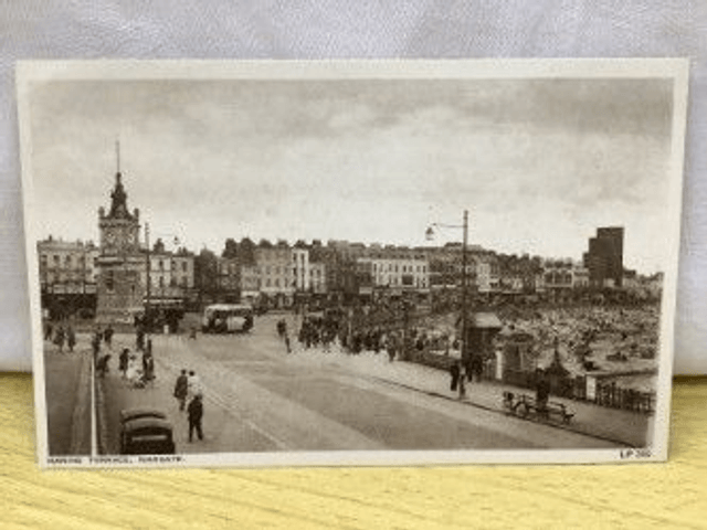 Margate, Marine Terrace, Kent , A.H.&S. "Paragon" series, Margate No.LP200  Vintage postcard. Our Ref No. R201 £2.25