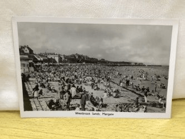 Margate, Westbrook Sands, Kent,  A. H & S. Paragon Series Postcard. Our Ref No. R200 £2.50
