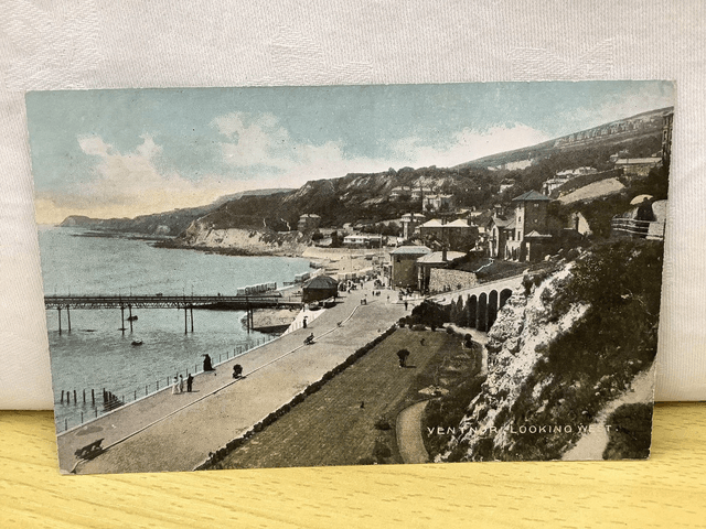 Ventnor, Looking West, Isle of Wight, The National Series vintage postcard. Our Ref No. R791 £2.50